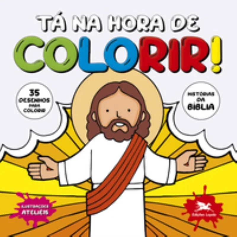 Tá Na Hora De Colorir! - Histórias Da Bíblia