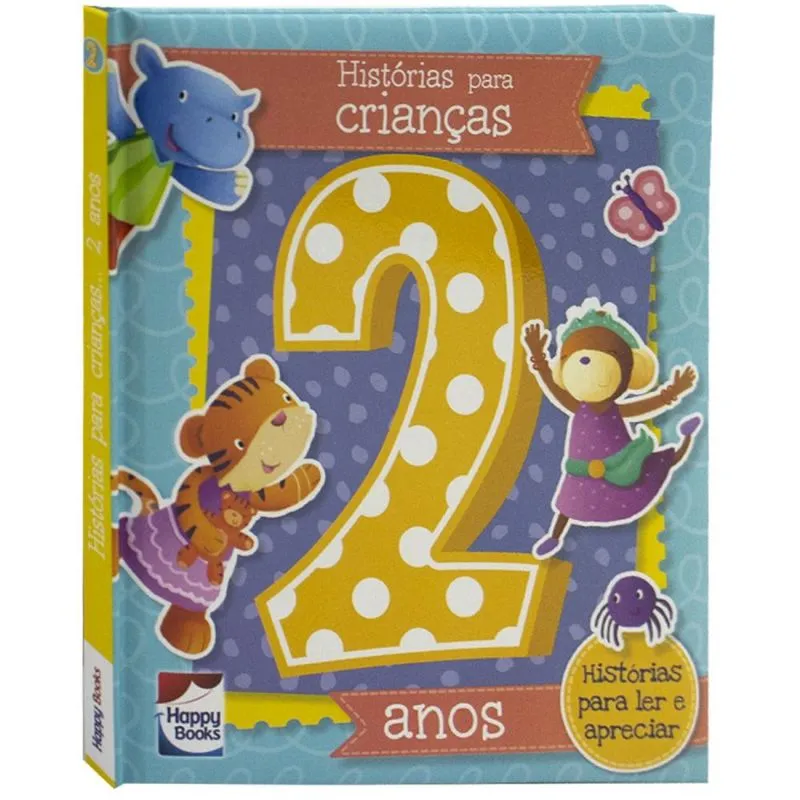 Livro Histórias para Crianças: 2 Anos