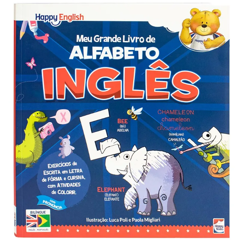 Happy English Meu Grande Livro do Alfabeto em Inglês