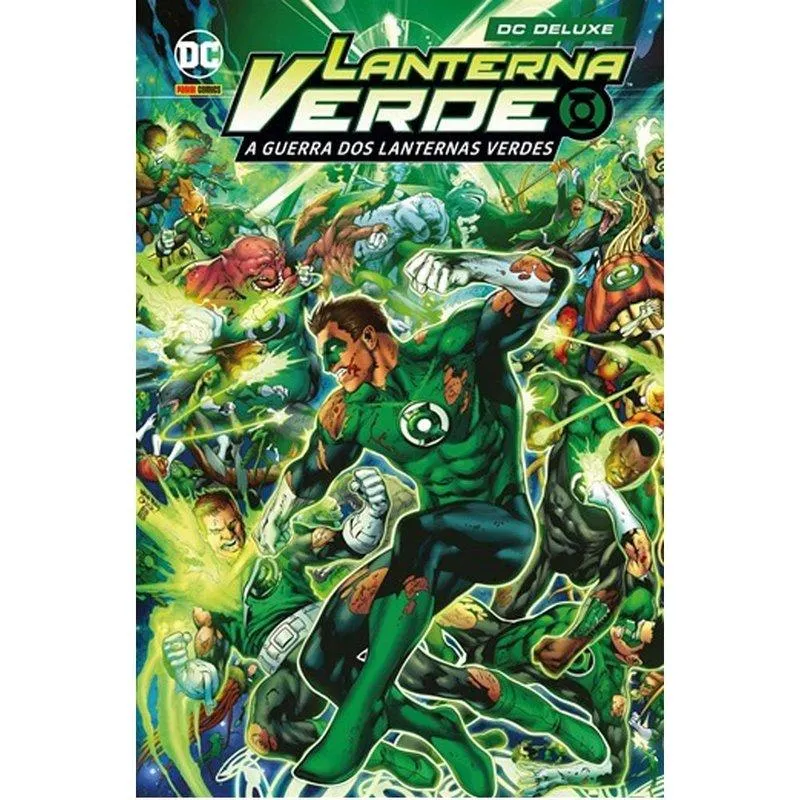 DC DELUXE - LANTERNA VERDE: A GUERRA DOS LANTERNAS VERDES