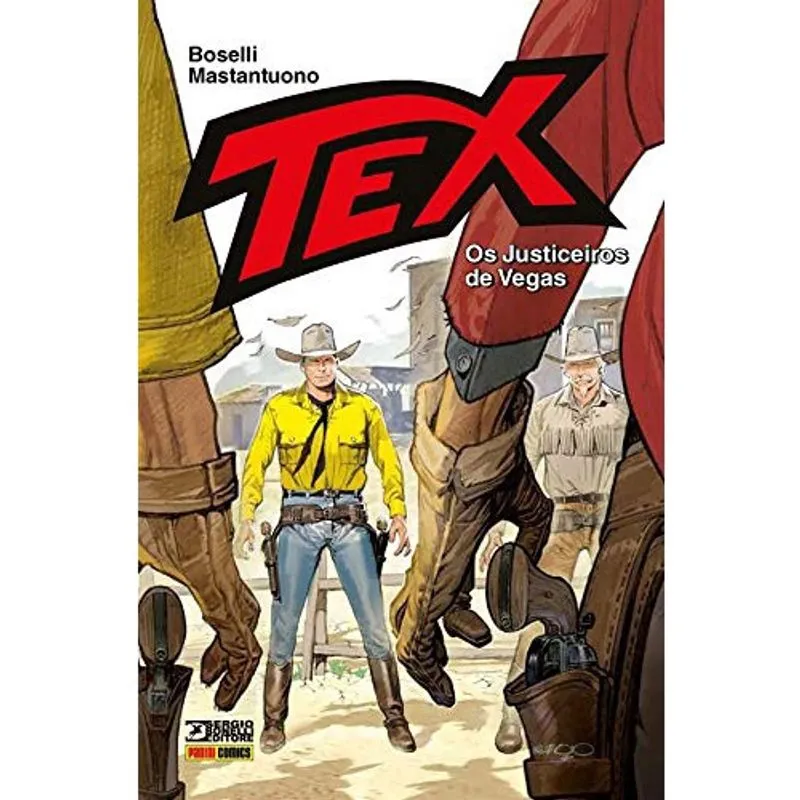 Livro - Tex: Os Justiceiros de Vegas - Novo/Lacrado