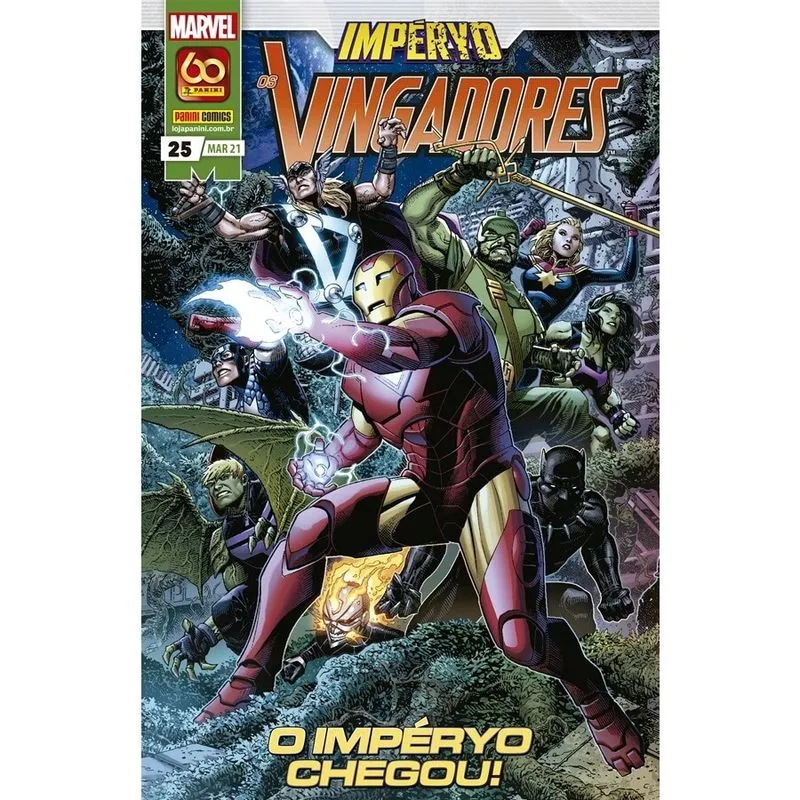 Livro - Os Vingadores - 25 Livro - Os Vingadores Vol. 25