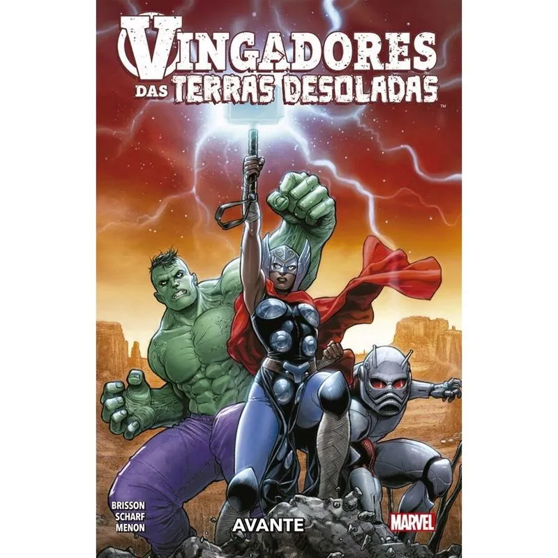 Livro - Vingadores das Terras Desoladas
