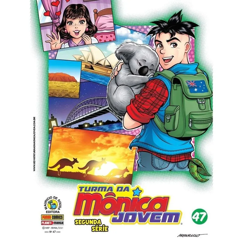 Livro - Turma Da Monica Jovem (reedicao) Vol. 47 Livro - Turma da Mônica Jovem Reedição Vol. 47