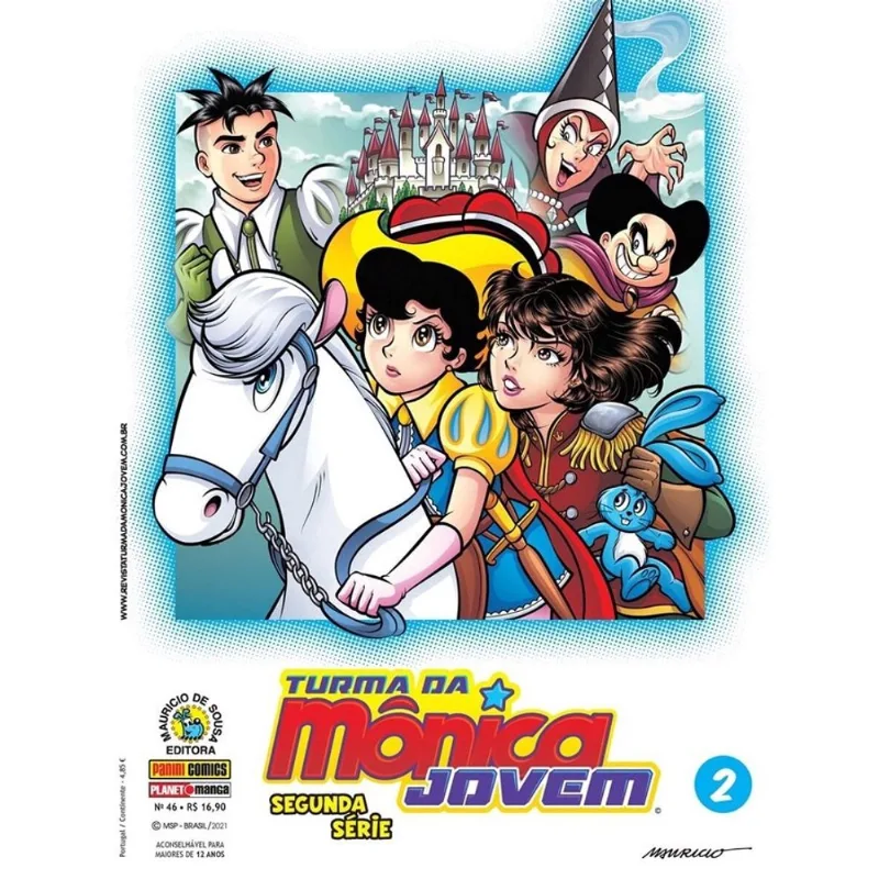 Livro - Turma Da Monica Jovem Vol. 46 (segunda Serie N.04-05)