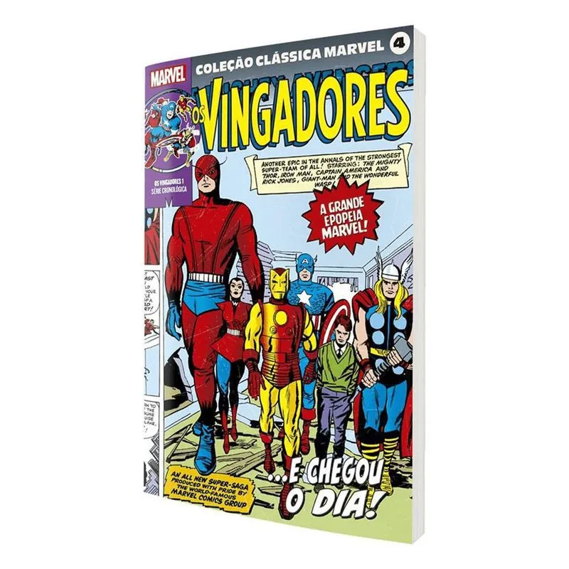 Livro Coleção Clássica Marvel - Volume 04