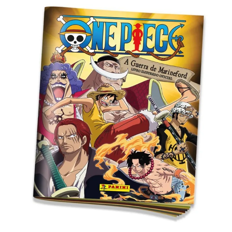Álbum De Figurinhas One Piece Com 6 Envelopes - Panini