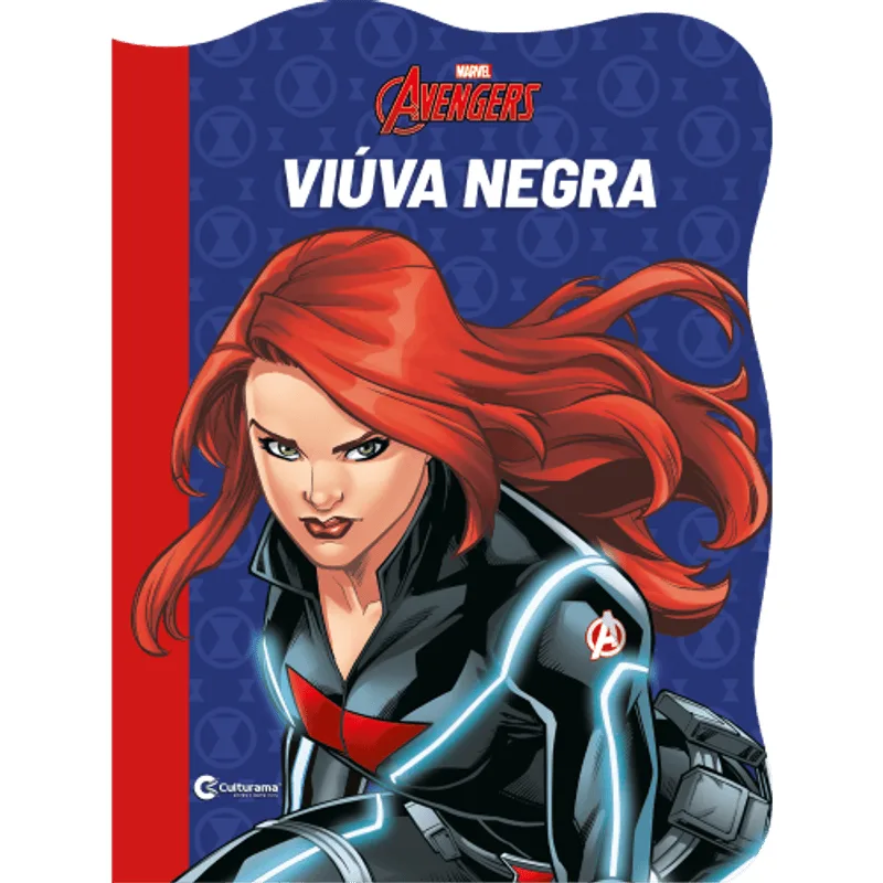 Livro Recortado Marvel Viúva Negra