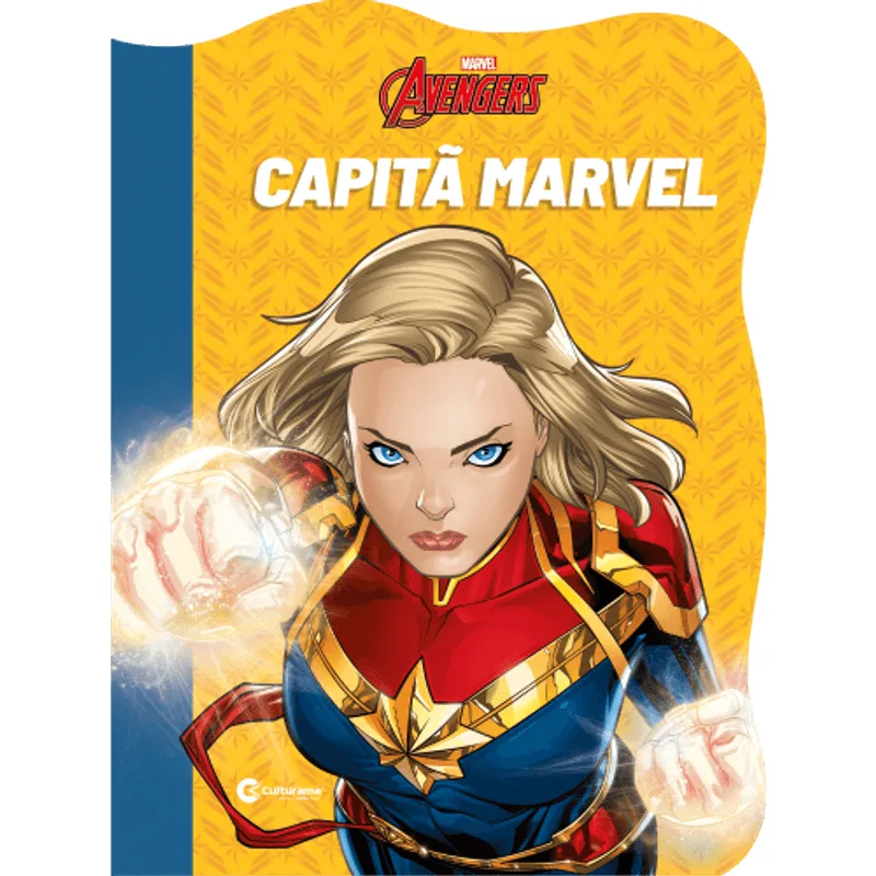 Livro Recortado Marvel Capitã Marvel