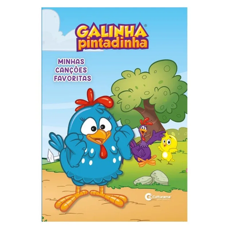 LIVRO DE HISTÓRIAS CAPA DURA - GALINHA PINTADINHA - MINHAS CANÇÕES FAVORITAS - VOL. 3