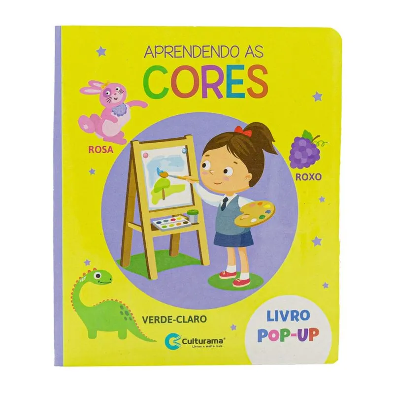 Pop - Livro Pop-Up Aprendendo As Cores