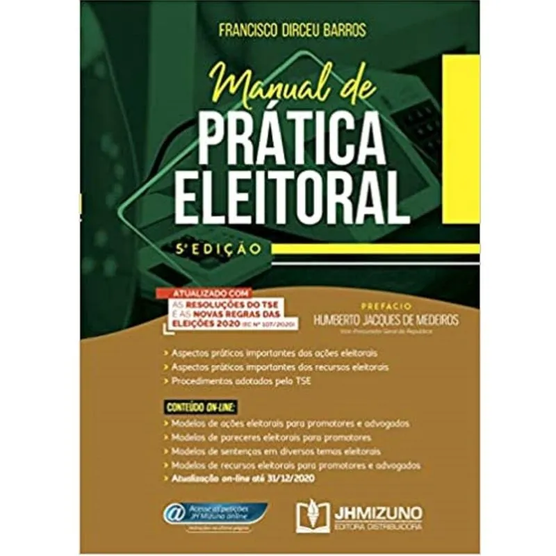 Manual de prática eleitoral 5ª Ed. Ec 107/2020