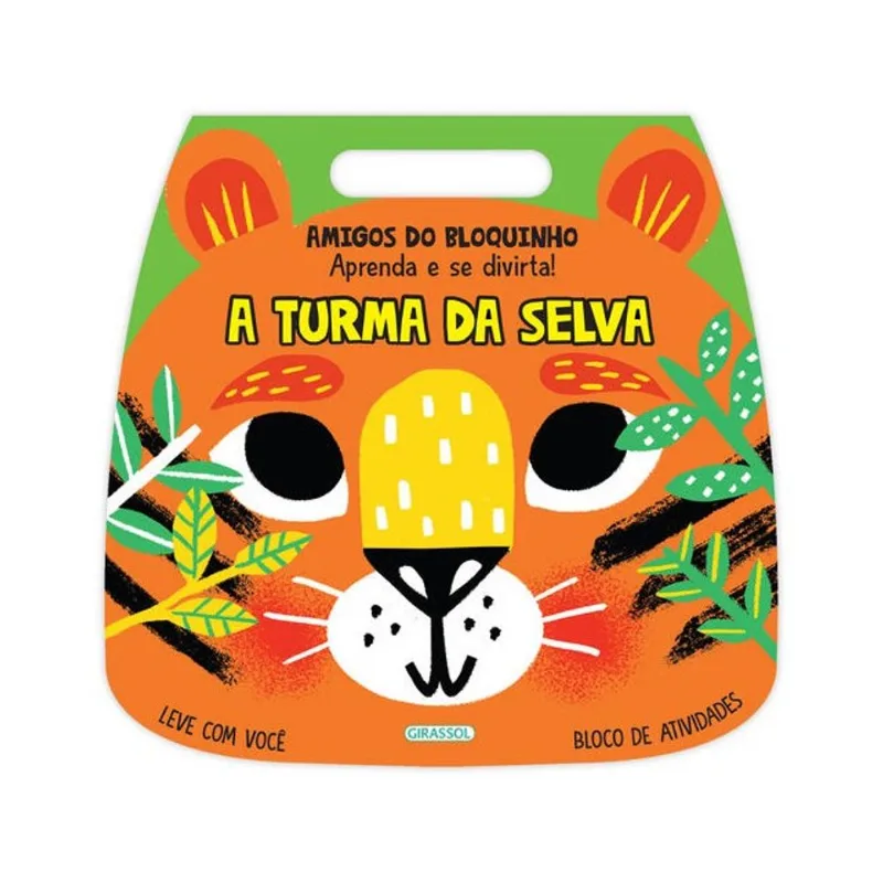 AMIGOS DO BLOQUINHO: A TURMA DA SELVA - APRENDA E SE DIVIRTA!