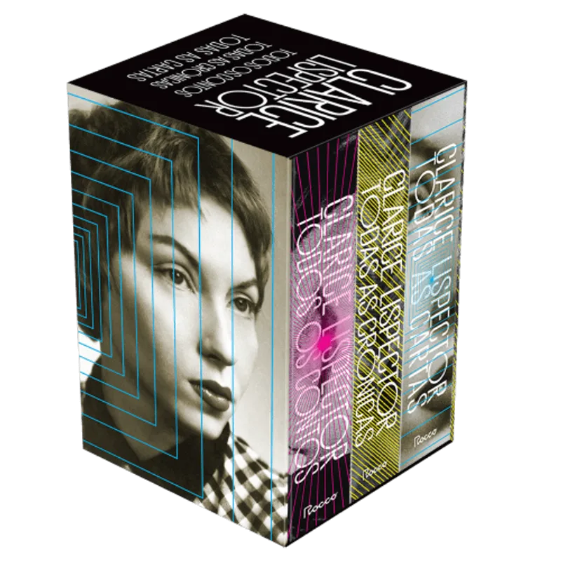Caixa “Todos” de Clarice Lispector (3 Livros em Capa Dura)