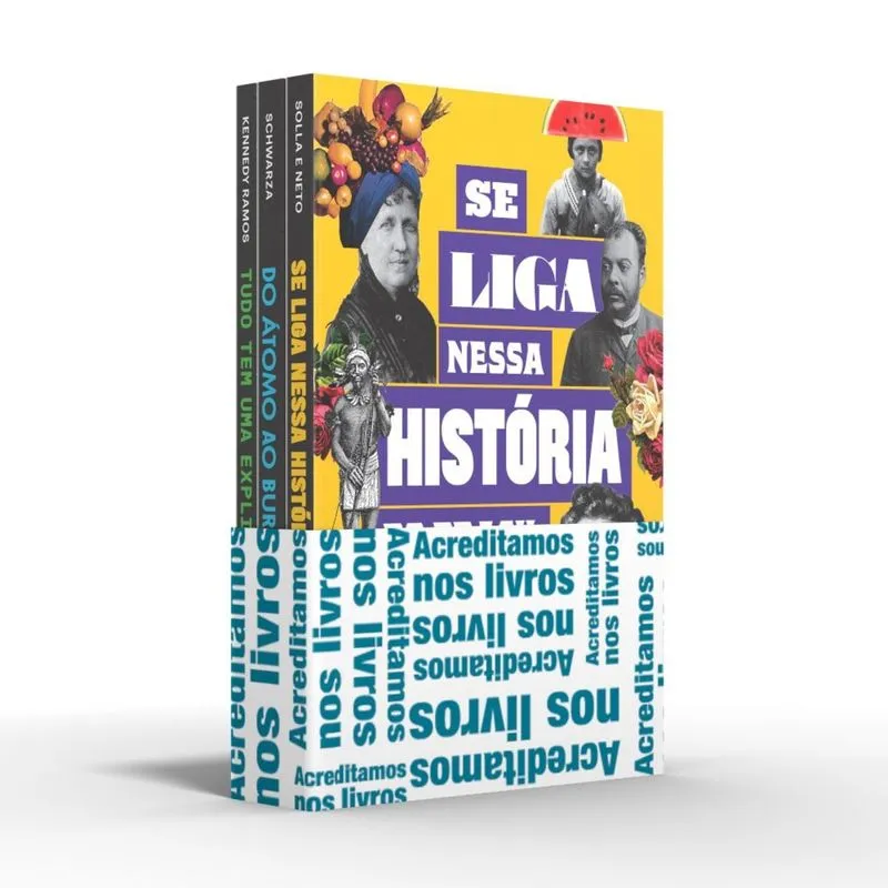 COLETÂNEA PROFESSORES DO YOUTUBE - ACREDITAMOS NOS LIVROS: SE LIGA NESSA HISTÓRIA DO BRASIL / DO ÁTO