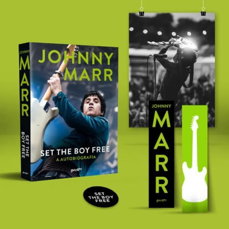 SET THE BOY FREE - JOHNNY MARR (EDIÇÃO ESPECIAL COM BRINDES, EM PORTUGUÊS)