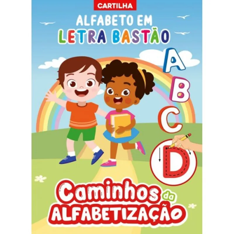 Cartilha Caminhos Da Alfabetização - Letra Bastão