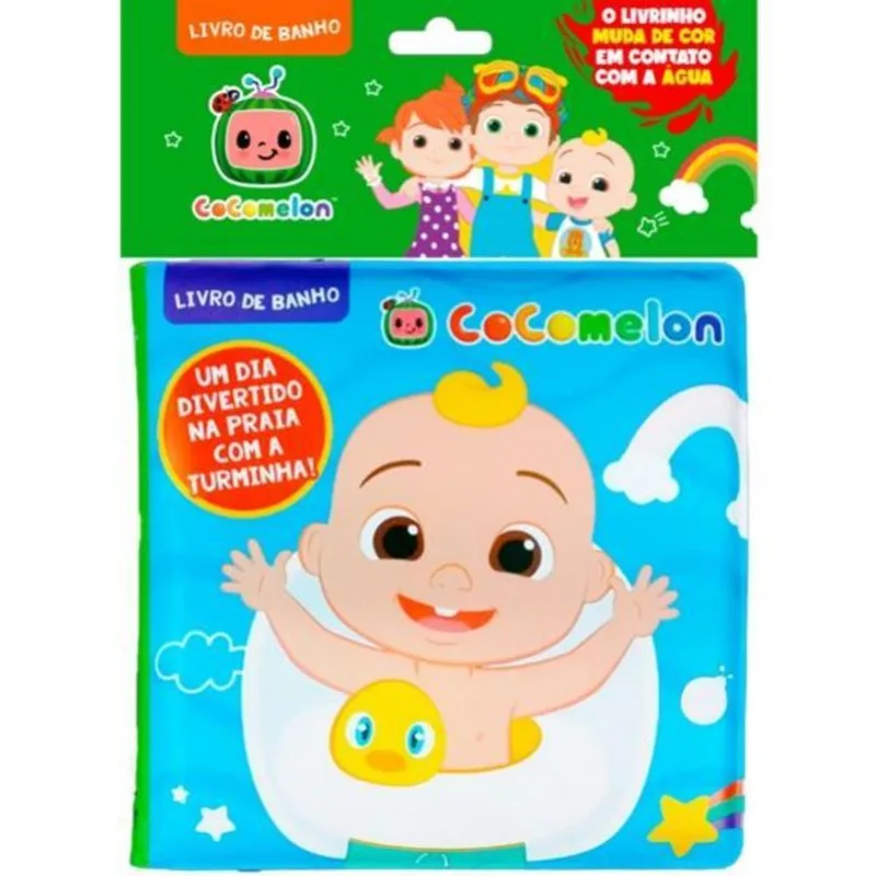 COCOMELON LIVRO DE BANHO