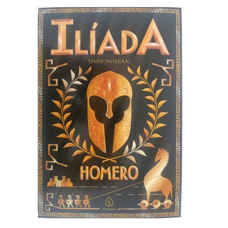 Livro Físico Ilíada De Homero Texto Integral
