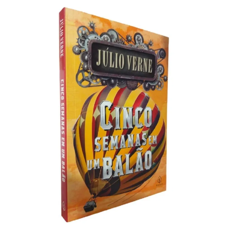 Livro Físico Cinco Semanas Em Um Balão Júlio Verne