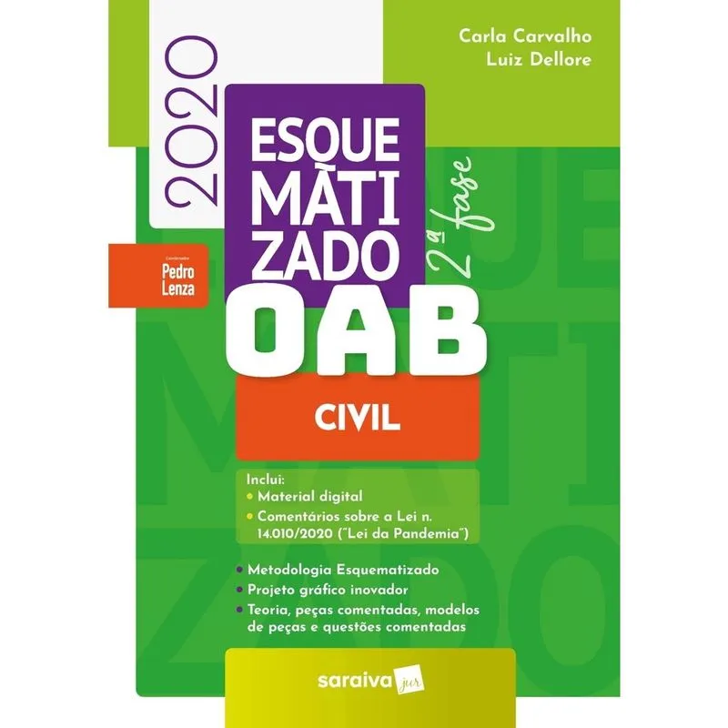 Livro - Esquematizado - OAB 2ª Fase - Civil