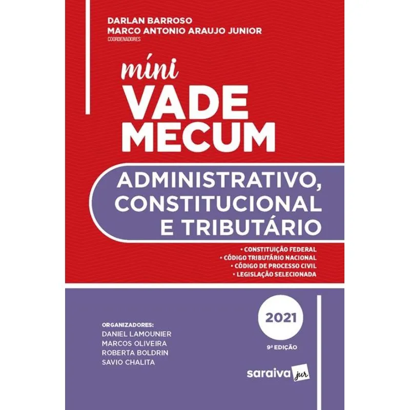 Mini Vade Mecum Administrativo - 9ª Edição 2021