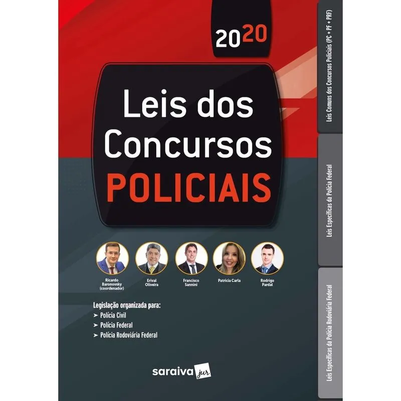 Livro - Lei das Carreiras Policiais Livro - Lei dos concursos policiais