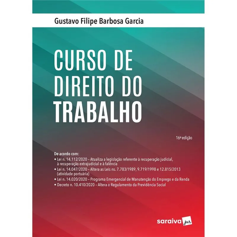 Curso de Direito do Trabalho