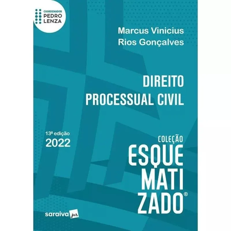 Livro - Direito processual civil esquematizado - 13ª Edição 2022