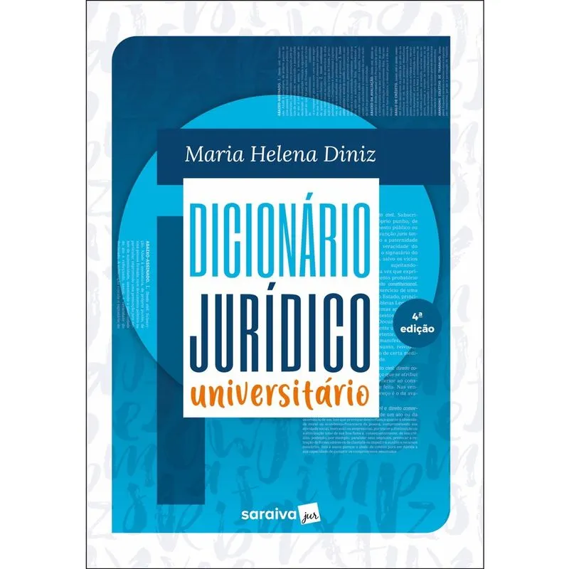 Livro - Dicionário Jurídico Universitário - 4ª edição 2022