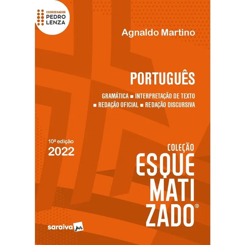 Livro - Português Esquematizado - 10ª edição 2022