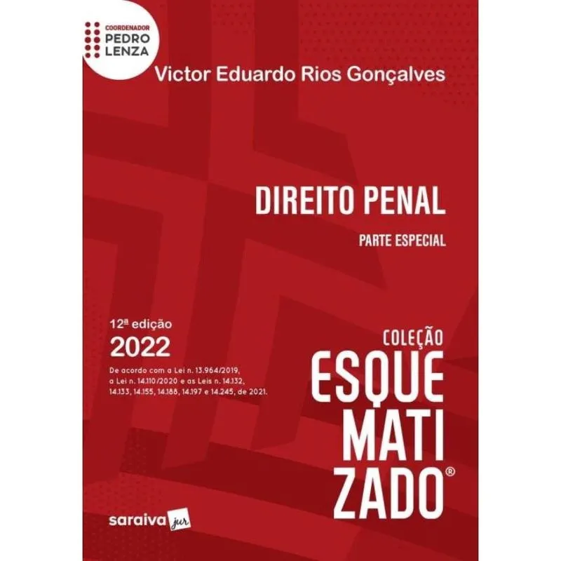 Livro - Direito Penal Esquematizado - Parte Especial - 12ª edição 2022