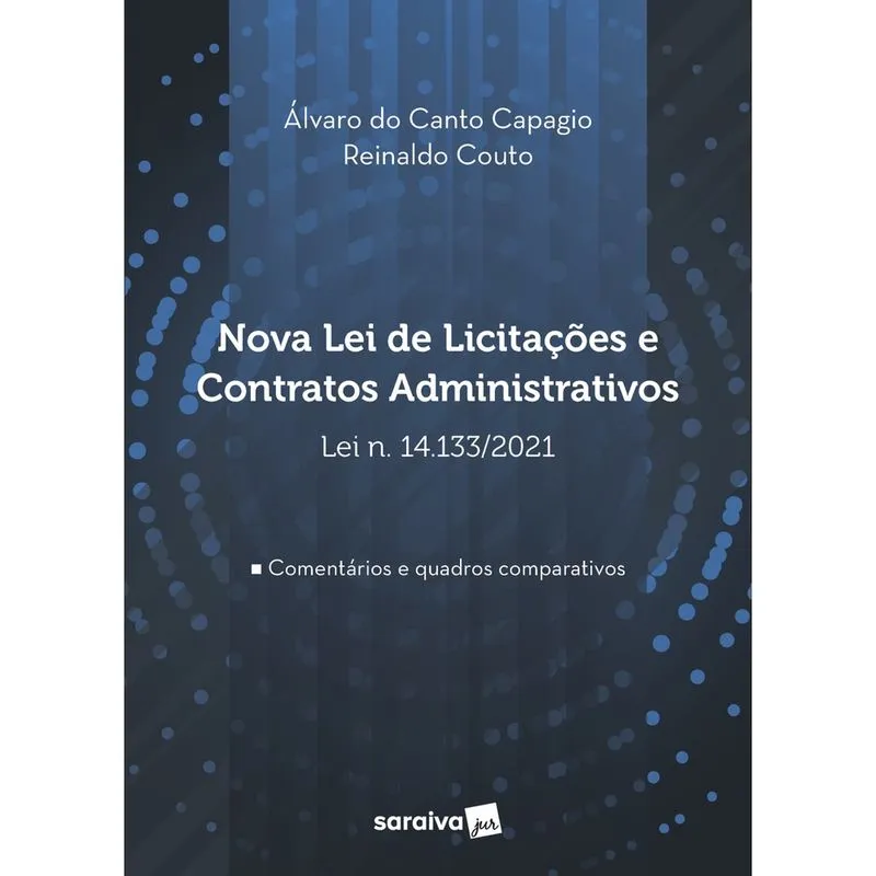 Livro - Nova lei de licitações e contratos administrativos