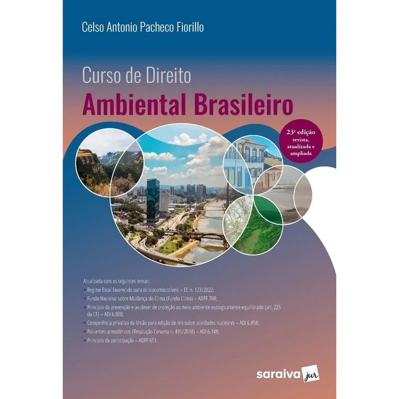 Livro - Curso De Direito Ambiental Brasileiro - 23ª edição 2023