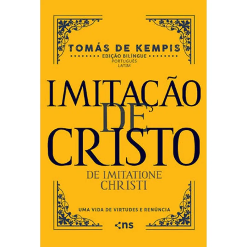 IMITAÇÃO DE CRISTO - EDIÇÃO BILINGUE LATIM E PORTUGUÊS