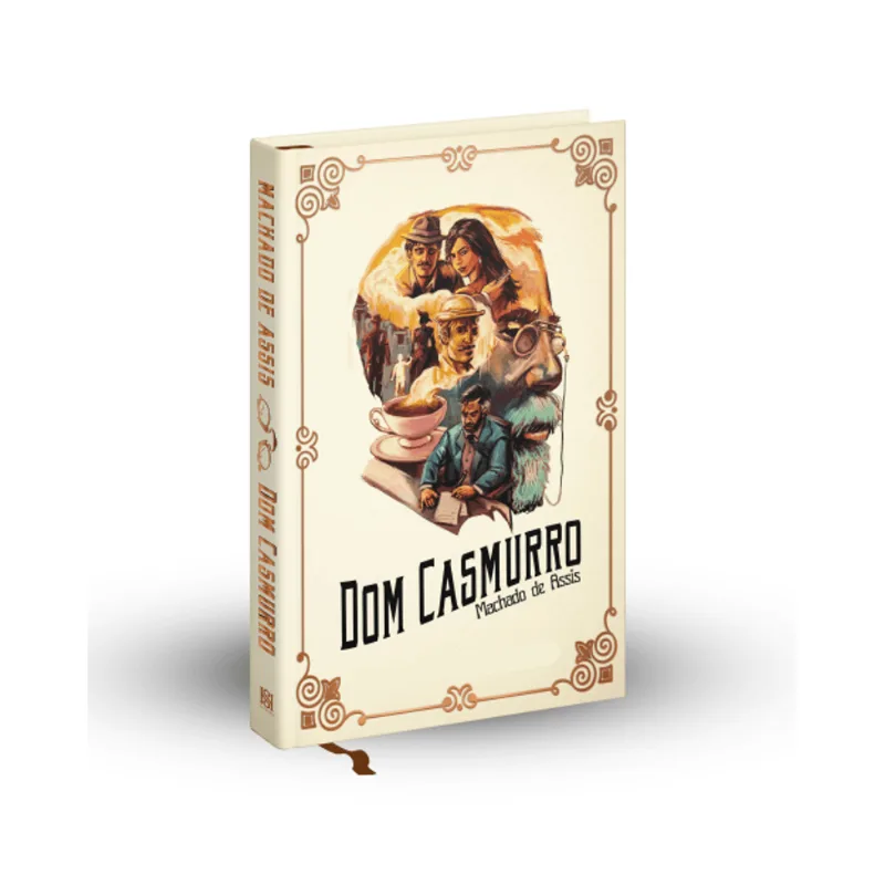 Dom Casmurro | Machado de Assis | Capa Dura Luxo - Fitilho |