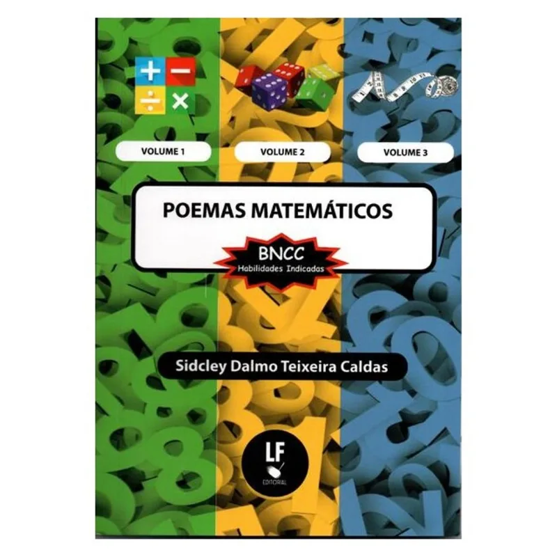 POEMAS MATEMÁTICOS BNCC HABILIDADES INDICADAS VOL.1 VOL.2 VOL.3