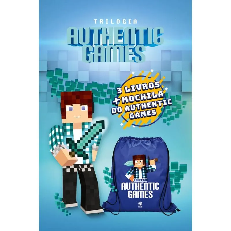 TRILOGIA AUTHENTIC GAMES + MOCHILA