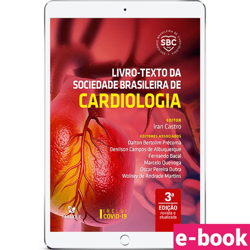 Livro-texto da Sociedade Brasileira de Cardiologia 3ª Edição - Ebook Digital