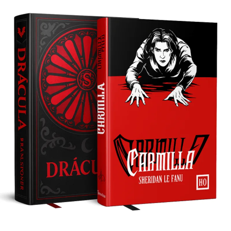 Carmilla e Drácula o Legado Sombrio:: Um Kit para os Amantes do Gótico Vampírico