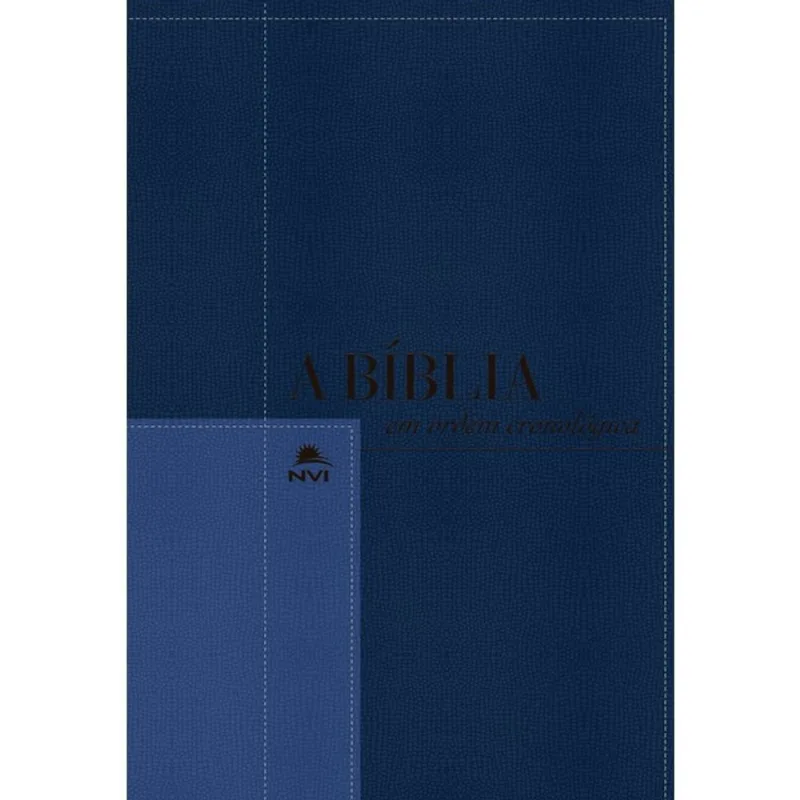 BÍBLIA NVI EM ORDEM CRONOLÓGICA