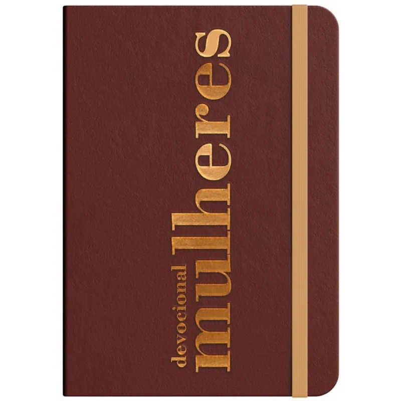 CADERNO DE ANOTAÇÕES - DEVOCIONAL MULHERES - MARROM