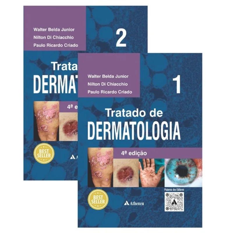 TRATADO DE DERMATOLOGIA - VOL. 1 E VOL. 2