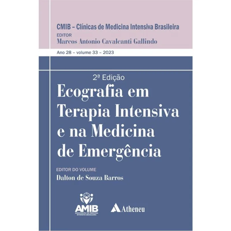 ECOGRAFIA EM TERAPIA INTENSIVA E NA MEDICINA DE EMERGÊNCIA - VOL. 33