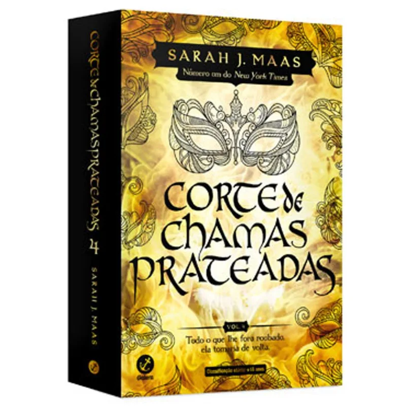 CORTE DE CHAMAS PRATEADAS (VOL. 5 CORTE DE ESPINHOS E ROSAS) – EDIÇÃO DE COLECIONADOR - VOL. 5