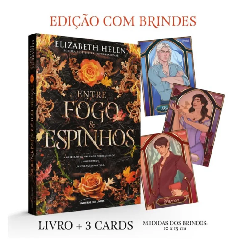 ENTRE FOGO E ESPINHOS - EDIÇÃO COM BRINDE (LIVRO 2): A ROMANTASIA 18+ QUE NASCEU INSPIRADA EM A BELA