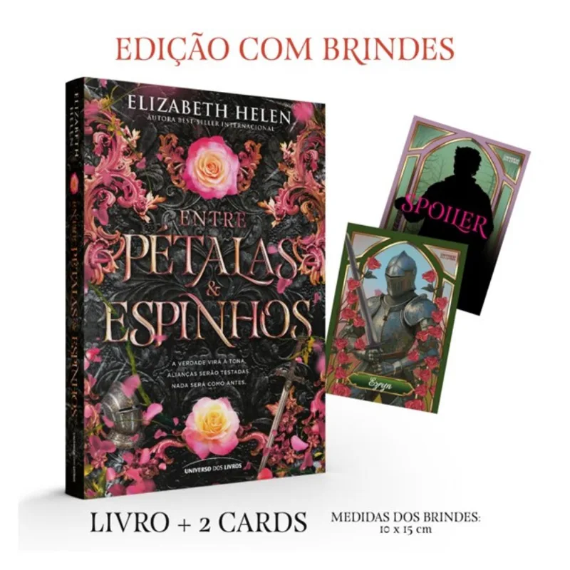 ENTRE PÉTALAS E ESPINHOS - EDIÇÃO COM BRINDE (LIVRO 3): A ROMANTASIA 18+ QUE NASCEU INSPIRADA EM A B