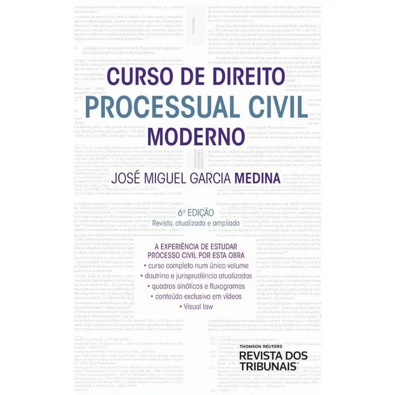 Curso De Direito Processual Civil Moderno 6º Edição - 6ª Ed.