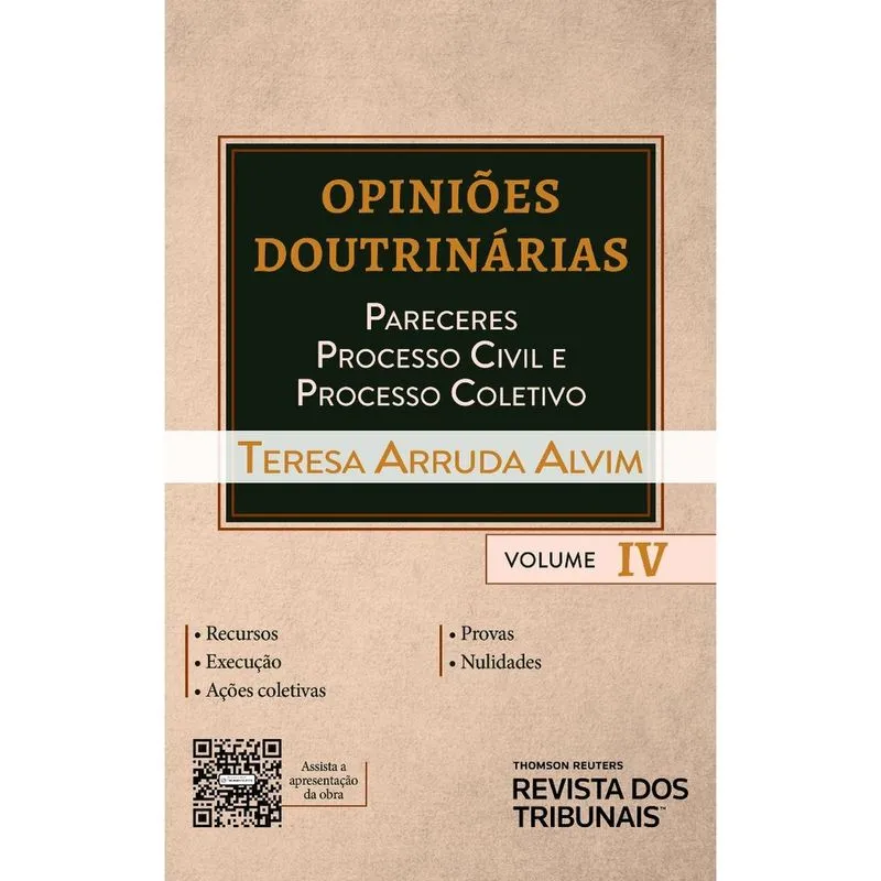 Coleção Opiniões Doutrinárias Volume Iv - 1ª Ed.