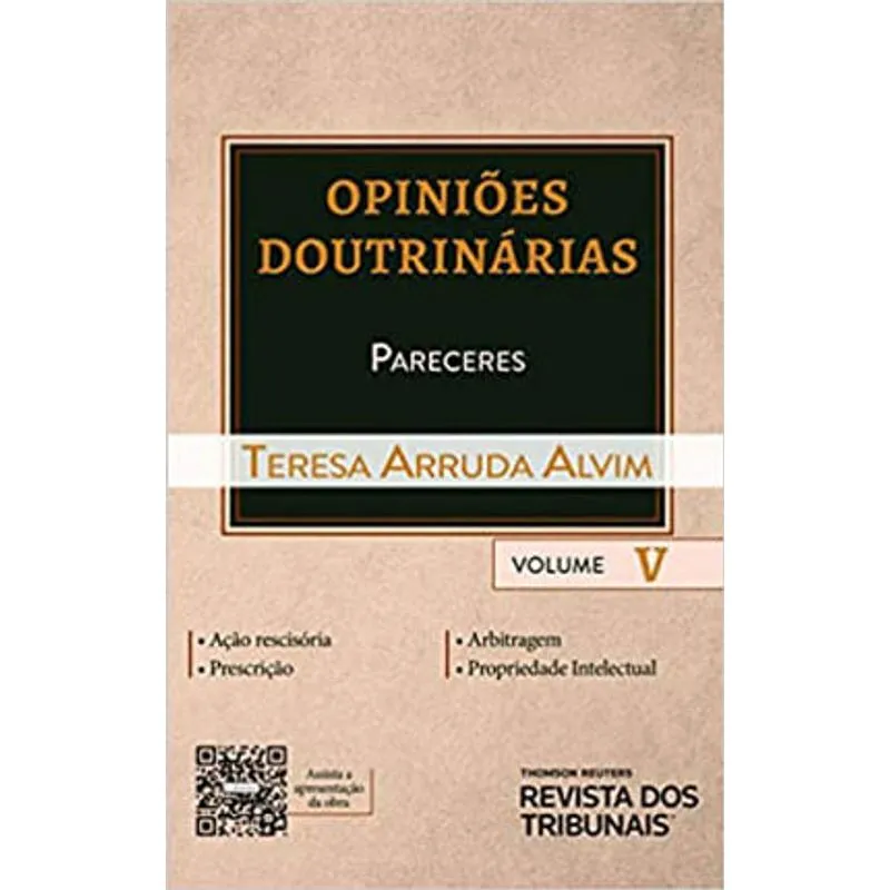 COLEÇÃO OPINIÕES DOUTRINÁRIAS - VOL. V